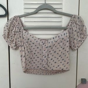 Cute Light Pink Top